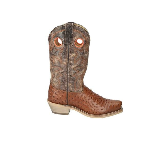 Smoky Mountain Sante Fe Ostrich Print- Square Toe Western Boot
