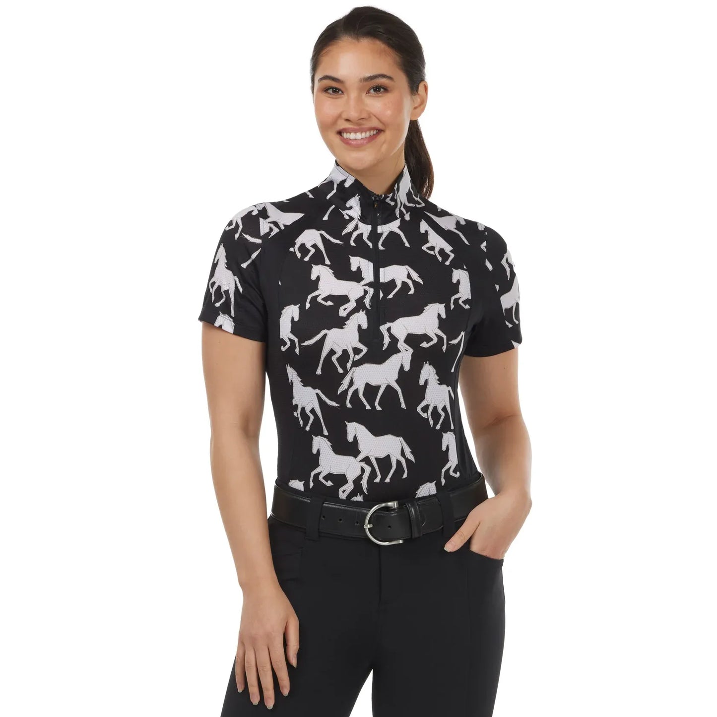 Kerrits Balance Ice Fil® Short Sleeve Riding Shirt – Cooling Performance