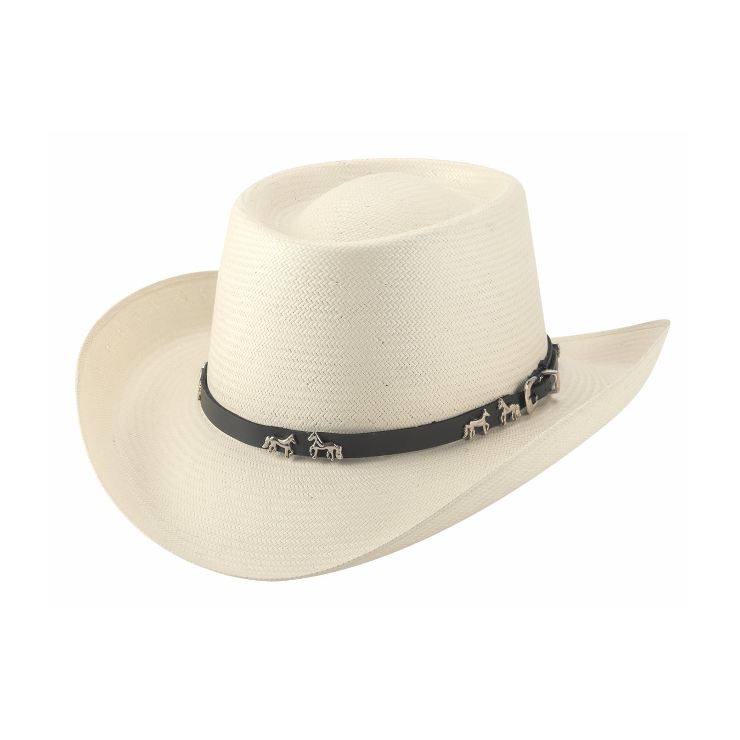 Bullhide Paso Horse 100X Straw Shantung Panama Hat