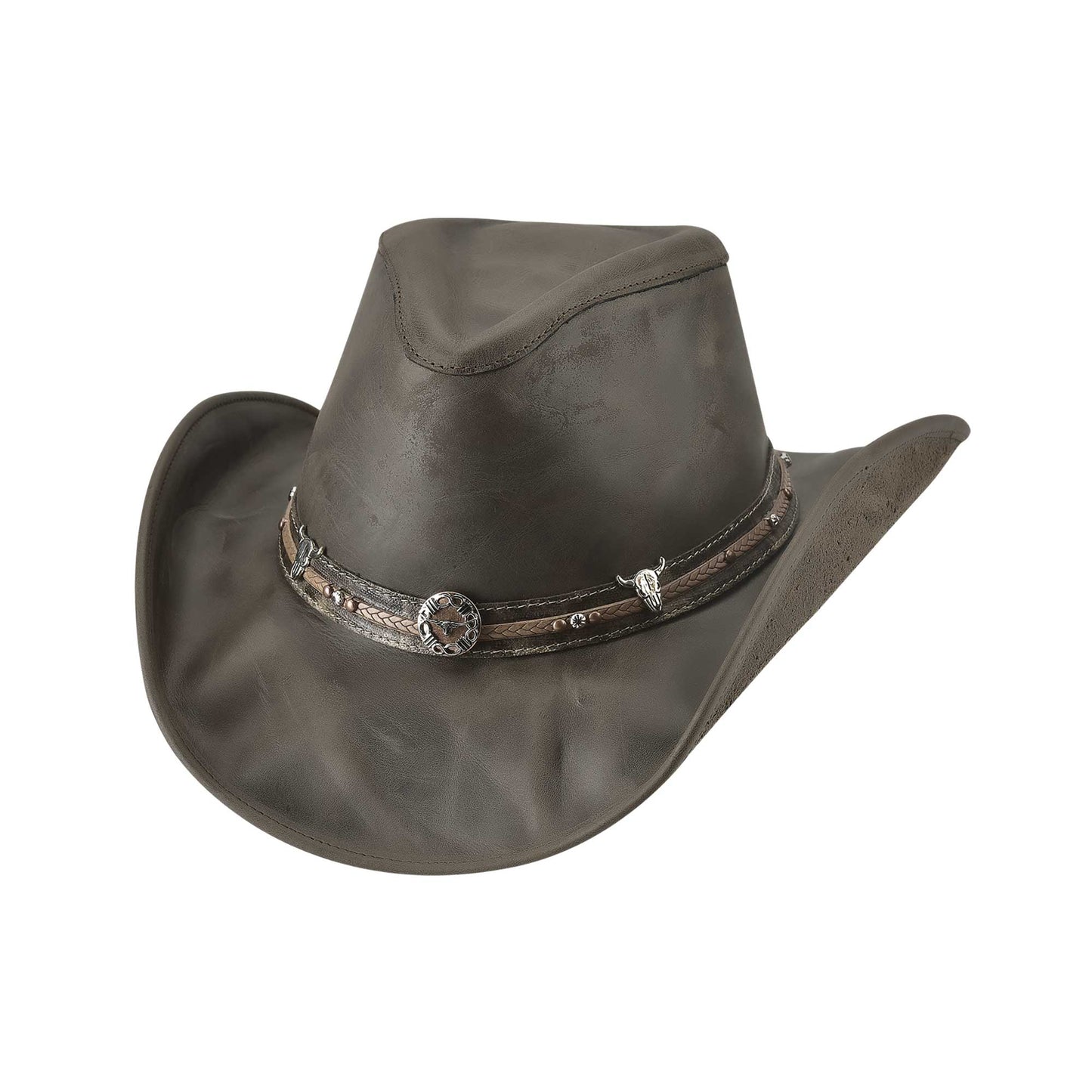 Bullhide Blazing A Trail Leather Cowboy Hat