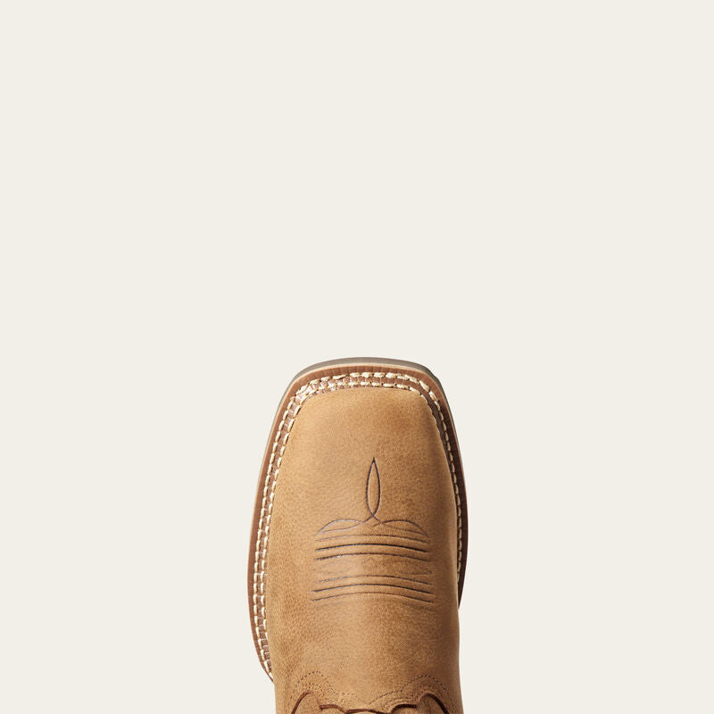 Ariat Women’s Hybrid Rancher Waterproof Western Boot – Pebbled Tan