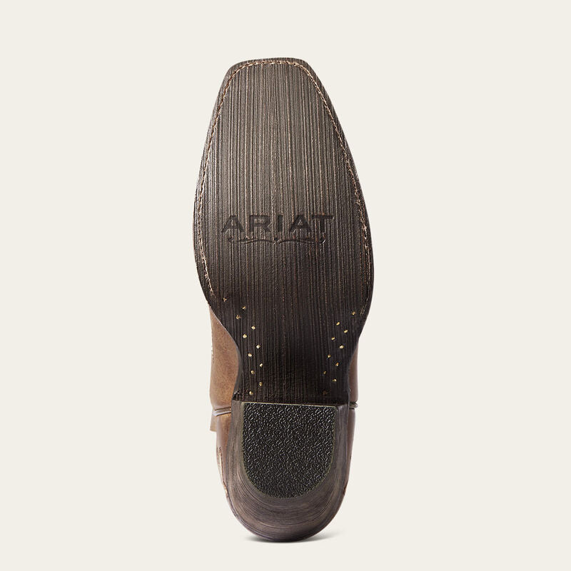 Ariat Women’s Circuit Rosewood Western Boot – Square Toe, Natural Tan