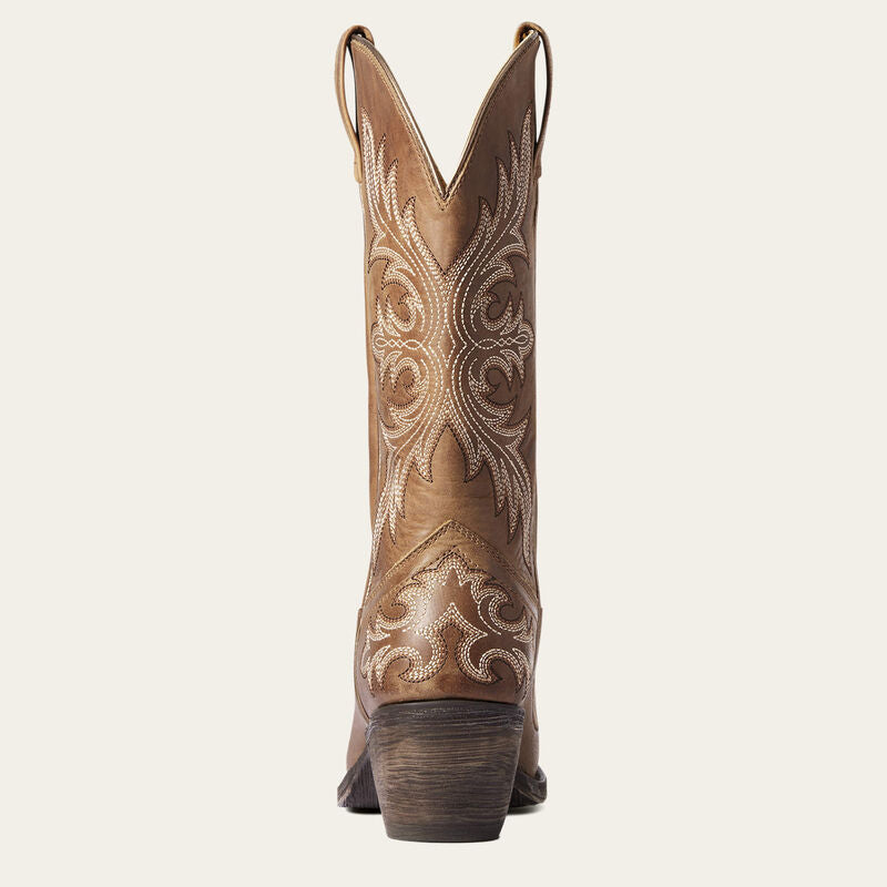 Ariat Women’s Circuit Rosewood Western Boot – Square Toe, Natural Tan