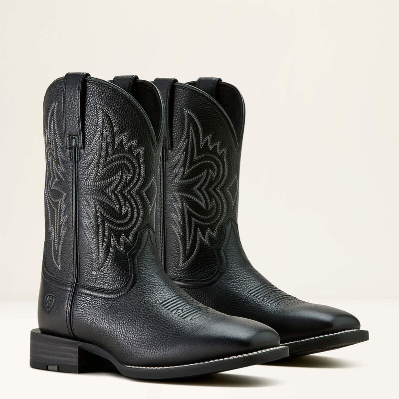 Ariat Western Big Ring Wide Square Toe Cowboy Boost