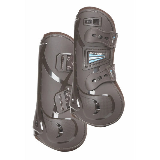 ARMA Carbon Tendon Boots – Triple-Impact Open-Front Protection