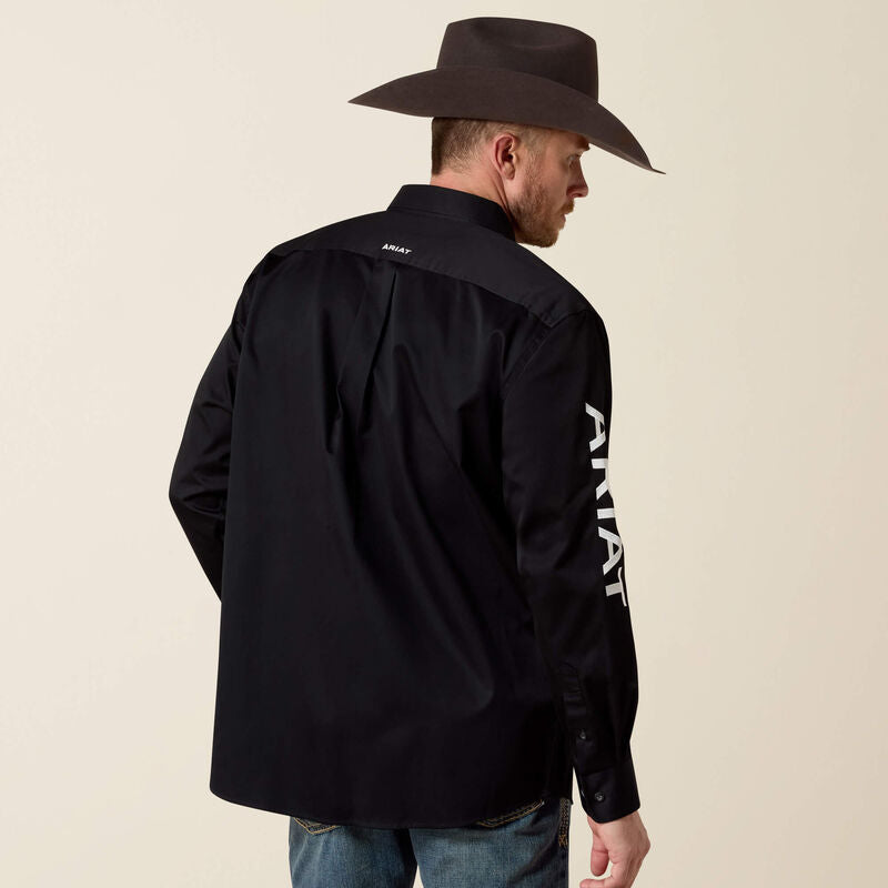 Team Logo Twill Classic Fit Shirt – Men’s Casual & Equestrian Logo Shirt