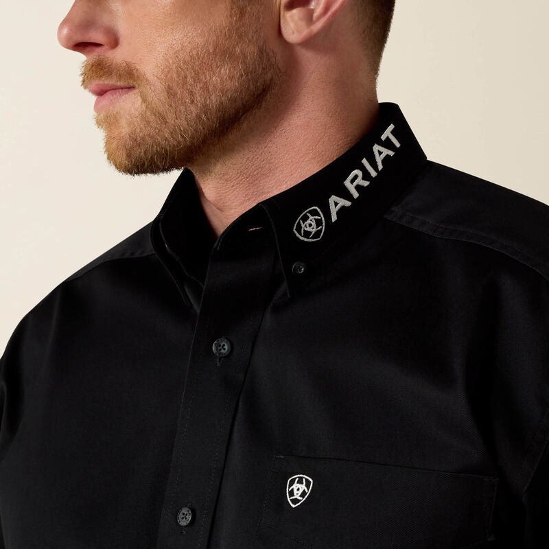 Team Logo Twill Classic Fit Shirt – Men’s Casual & Equestrian Logo Shirt