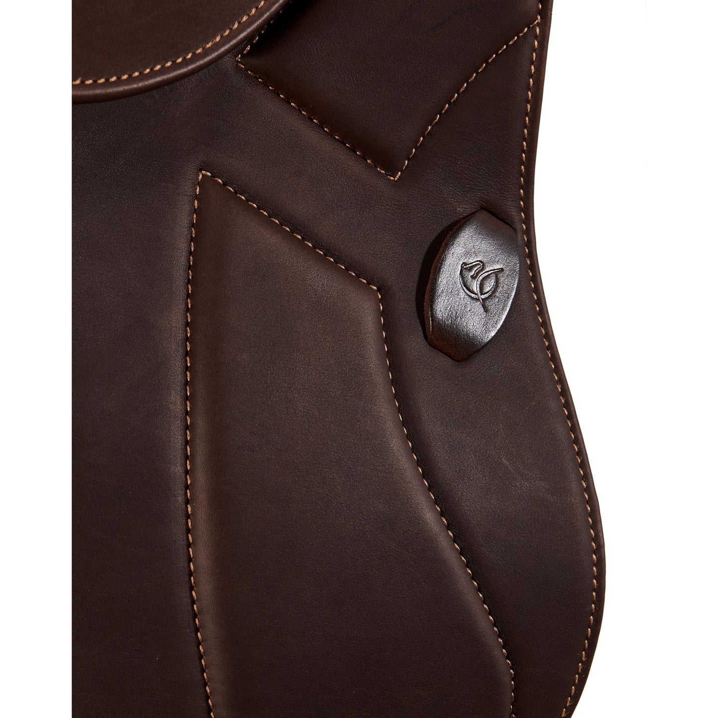 ACAVALLO GUTTUSO JUMPING SADDLE WITH FLOCKED PANELS