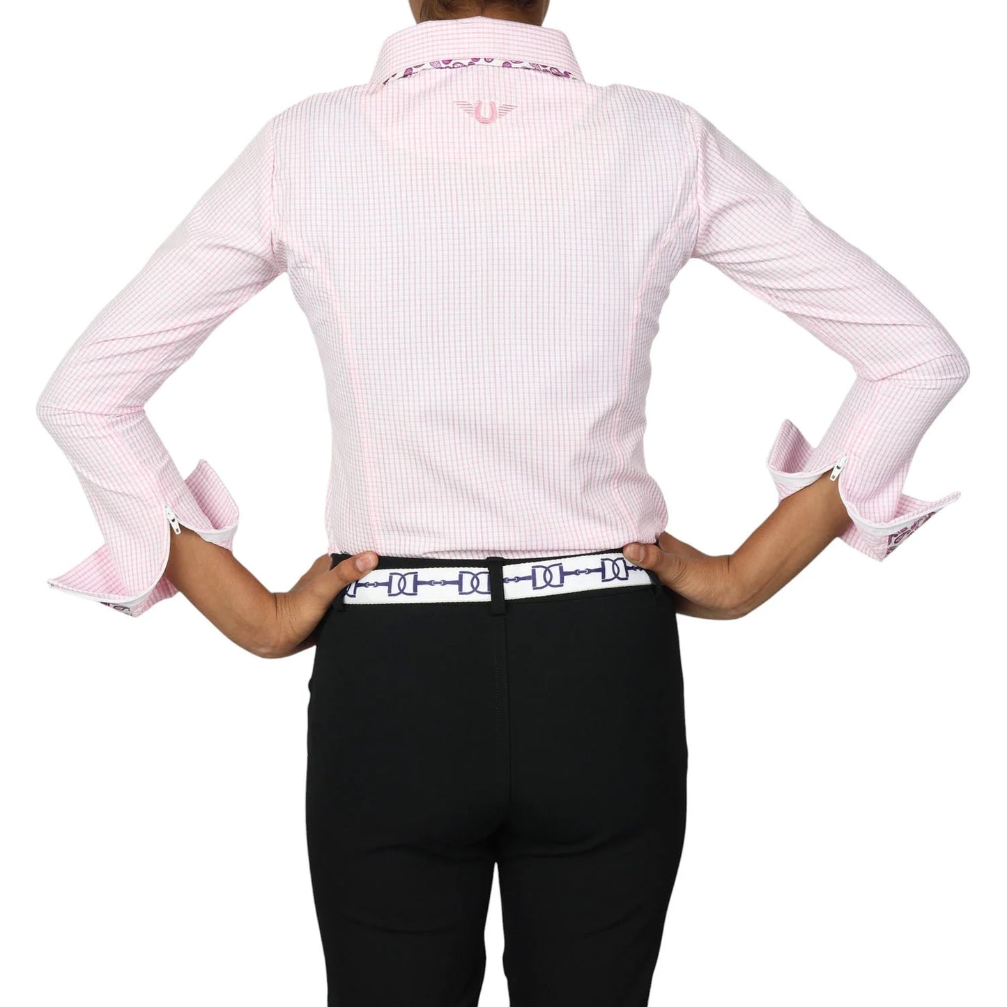 TuffRider Girls Adey Double Collar Shirt