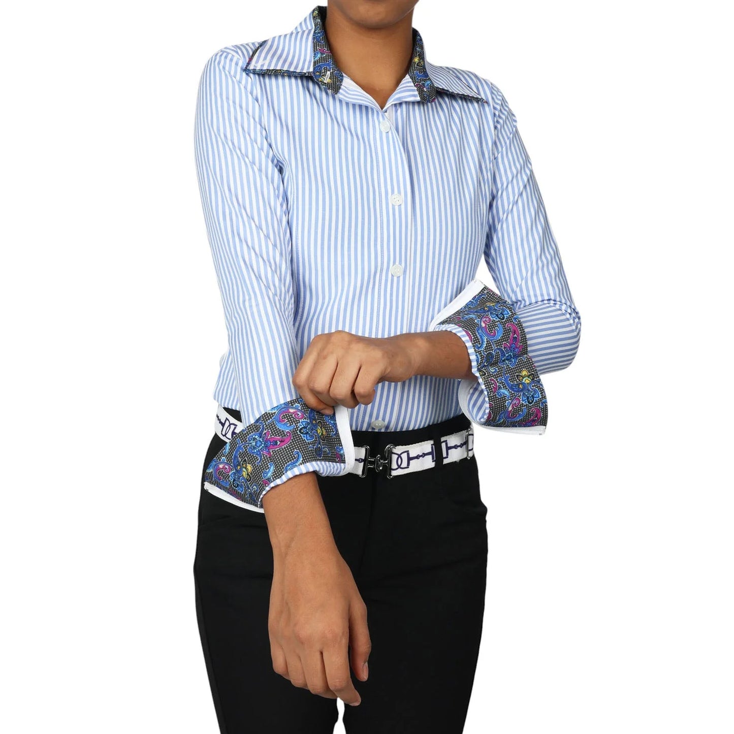 TuffRider Girls Adey Double Collar Shirt