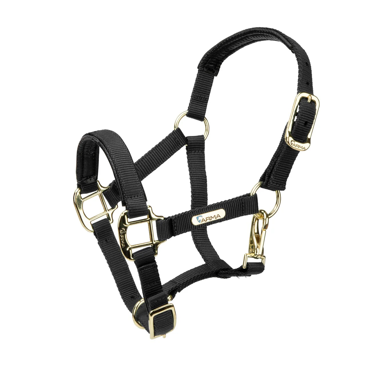 ARMA Topaz Nylon Headcollar – Durable Adjustable Halter with Soft Padding