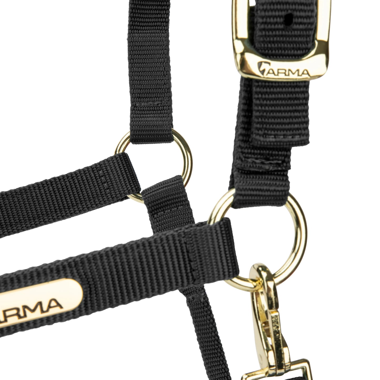 ARMA Topaz Nylon Headcollar – Durable Adjustable Halter with Soft Padding