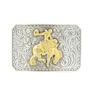 Nocona Men’s Saddle Bronc Buckle – Western Cowboy Rodeo Belt Buckle