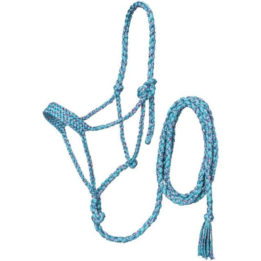 Tough1 Premium Mule Tape Halter with Lead Rope