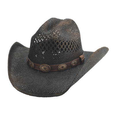 Bullhide “Taste of Country” Hat – Sisol Straw, Dark Brown