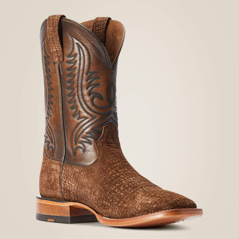 Ariat Circuit Paxton Cowboy Boot – Tan Hippo Print