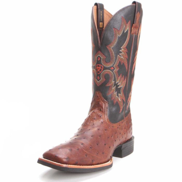 Ariat Quantum Classic Full Quill Ostrich Cowboy Boot