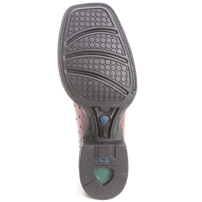 Ariat Quantum Classic Full Quill Ostrich Cowboy Boot