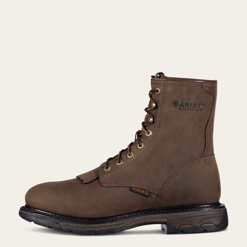 Ariat WorkHog 8" Waterproof Work Boot