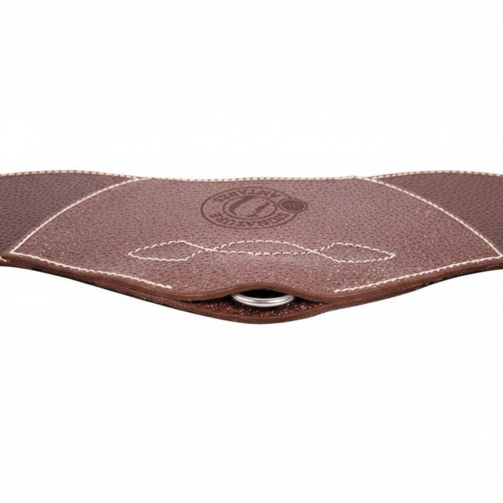 Signature by Antarès Hunter Girth – Buffalo Leather with Memory Foam Liner Sleeve