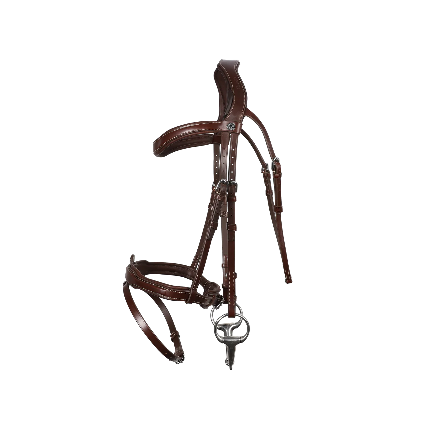 Brida de muserola Signature by Antarès Sport Flash – Piel de búfalo