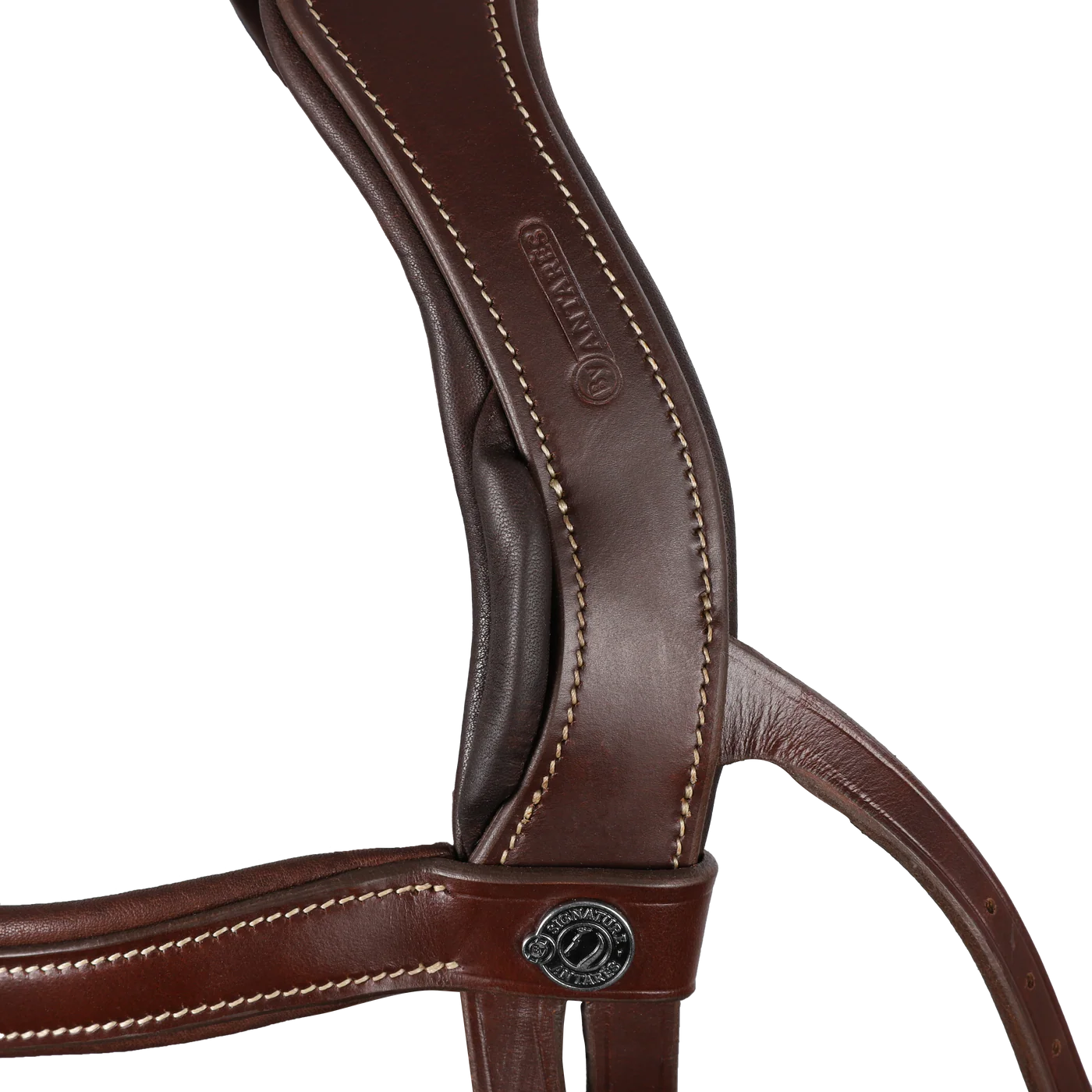 Brida de muserola Signature by Antarès Sport Flash – Piel de búfalo