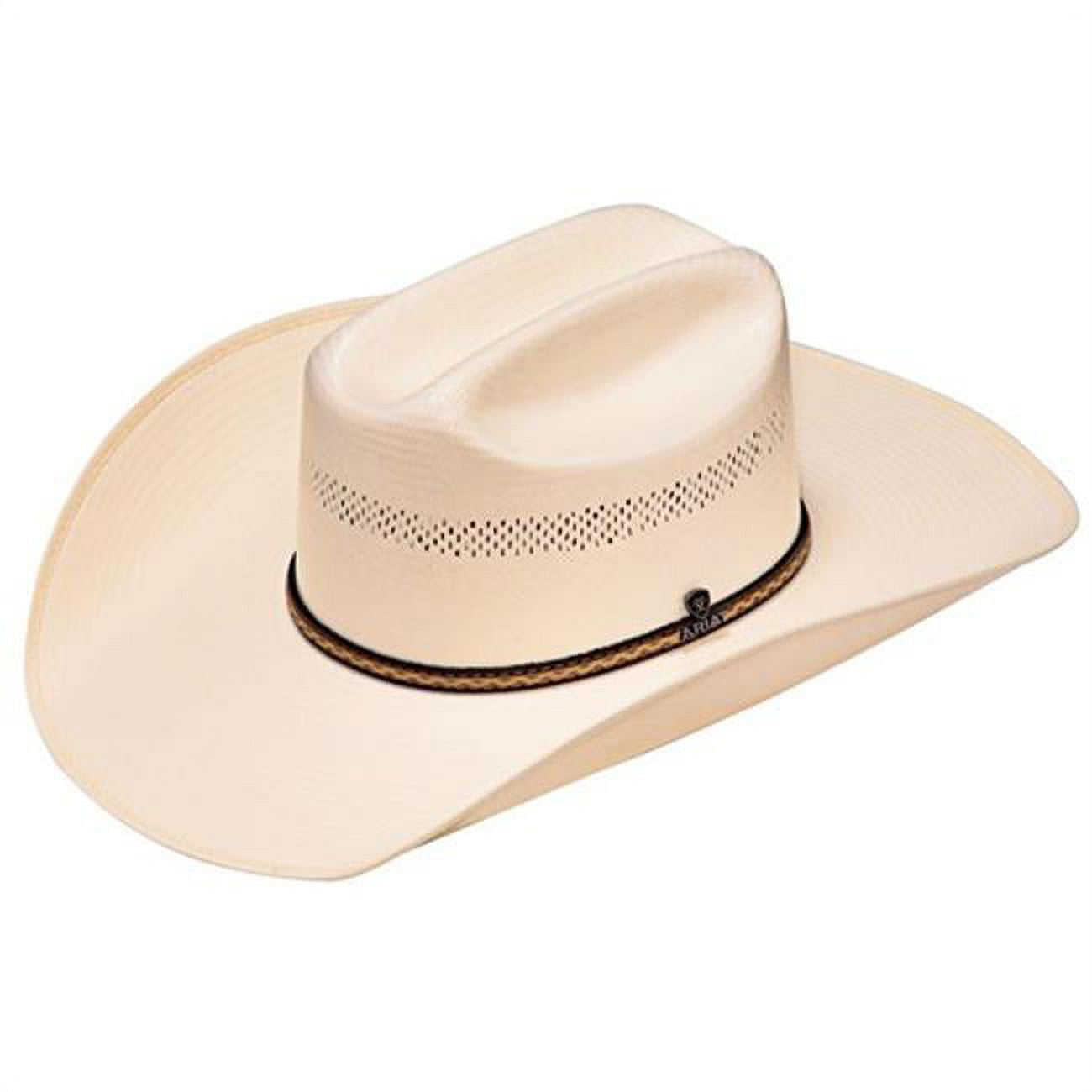 Ariat® Men’s Ivory SS Western Hat – Leather Sweatband