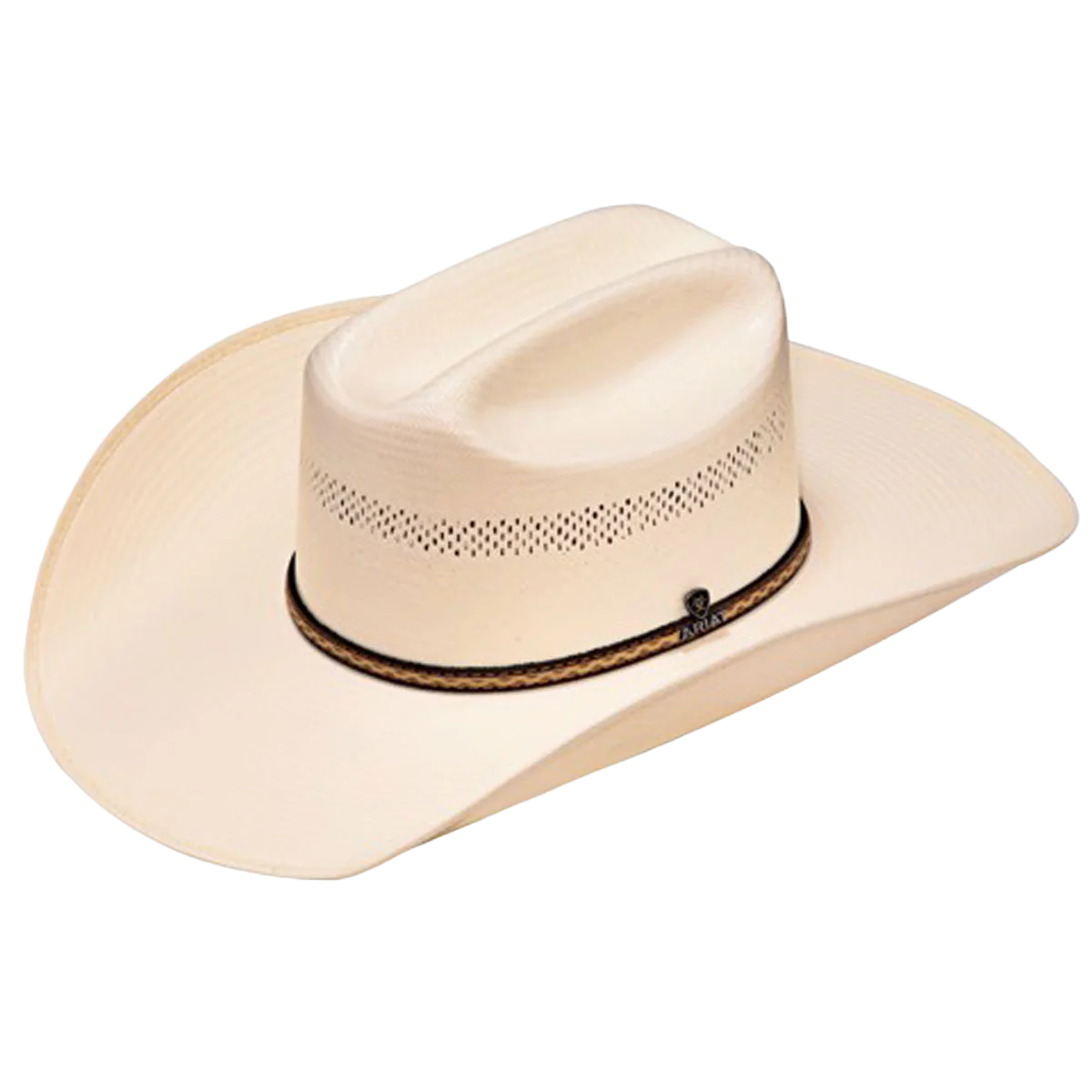 Ariat® Men’s Ivory SS Western Hat – Leather Sweatband