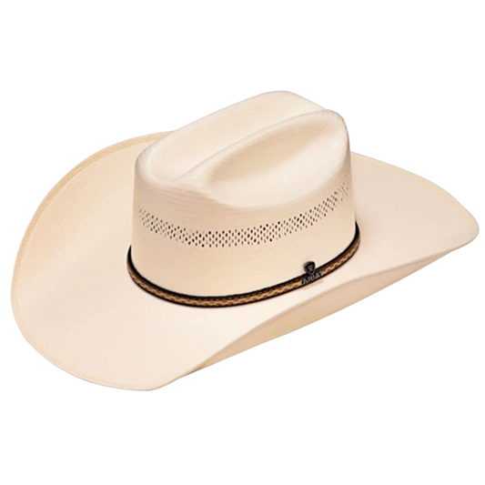 Ariat® Men’s Ivory SS Western Hat – Leather Sweatband