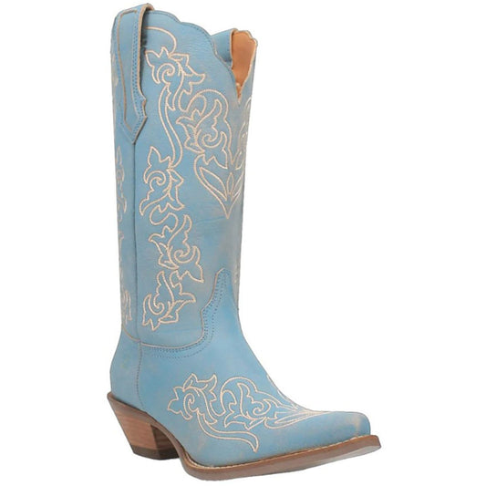 Dingo Women’s Flirty N’ Fun Blue Western Boot