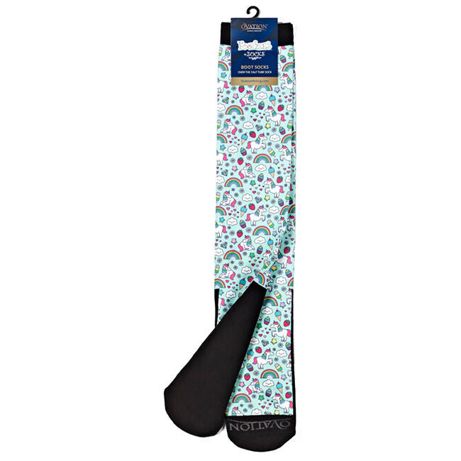 Ovation Child FootZees Boot Socks – Unicorn Sprinkles