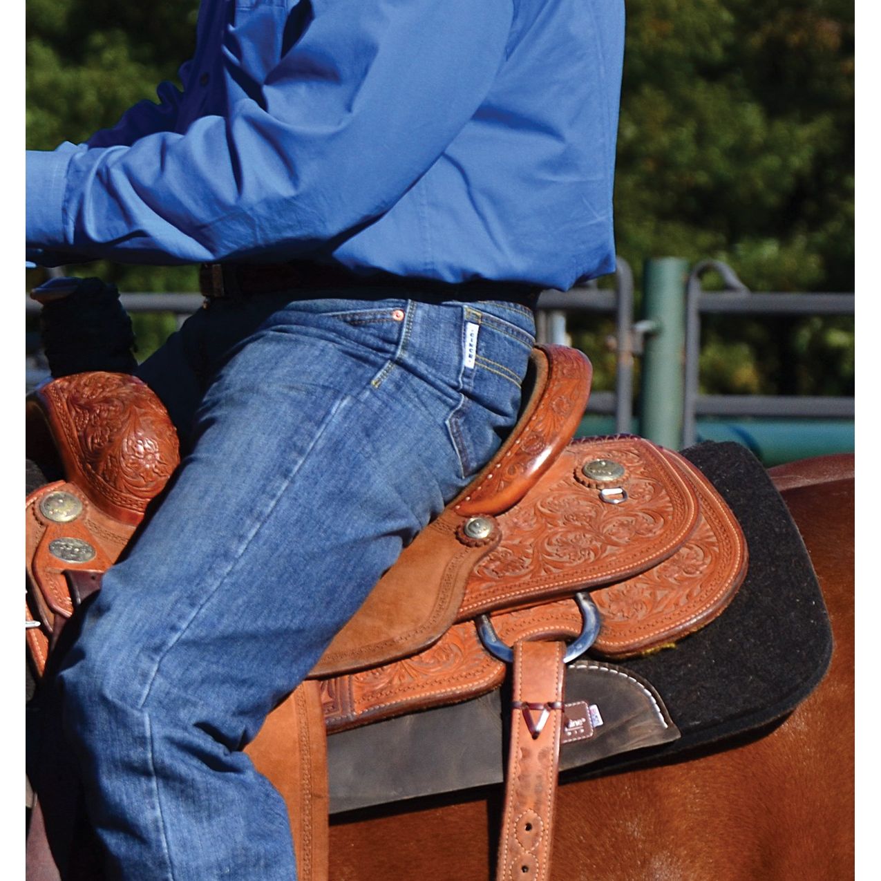 Classic Equine ContourFlex Saddle Pad – 1 1/4" | 31” x 32”