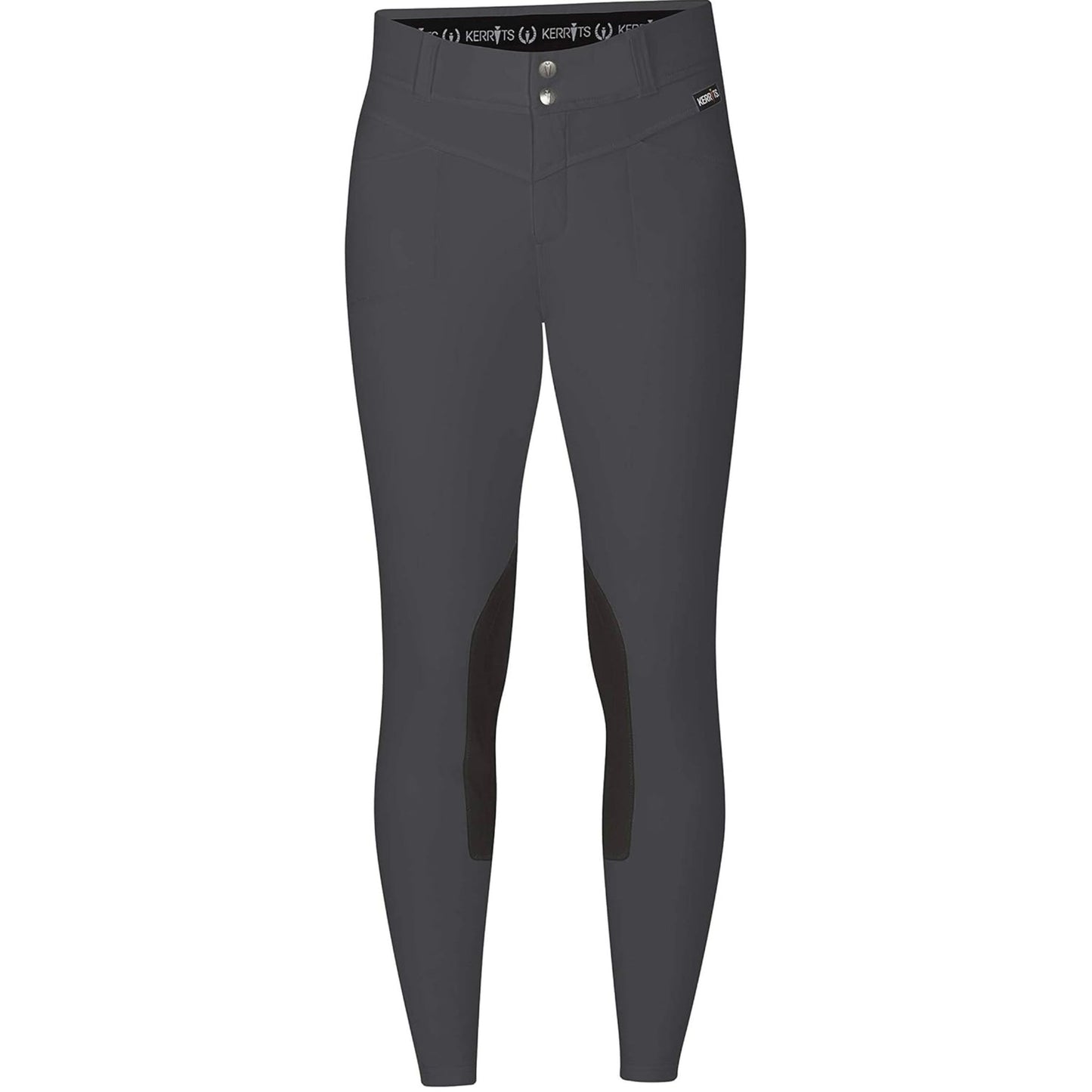 Kerrits Crossover II Knee Patch – Pantalones de Equitación Ajustados, Duraderos y Elásticos