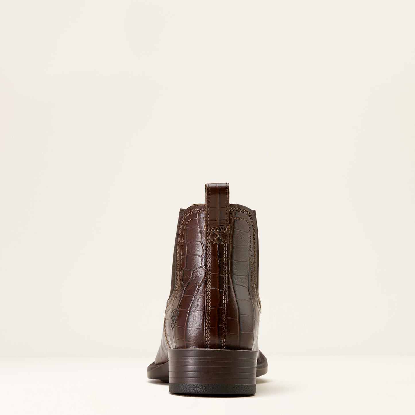 Bota vaquera Booker Ultra de punta cuadrada de Ariat para hombre, color negro Deertan