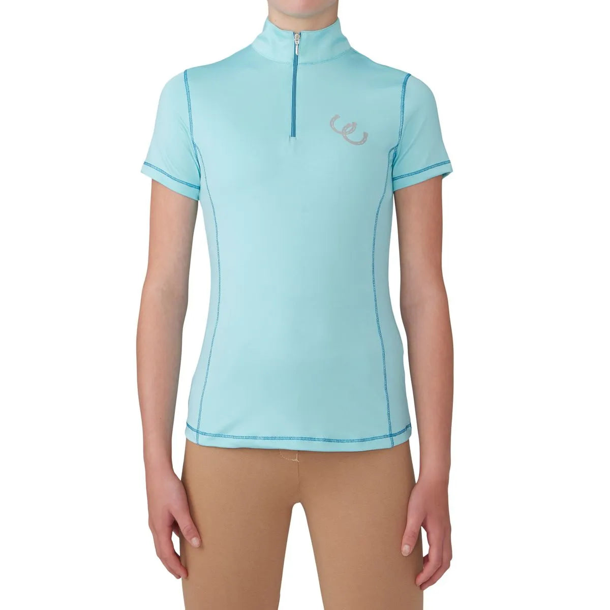 Capa Base Aubrion Eltan – Camiseta de Rendimiento Ligera para Jóvenes Jinetes