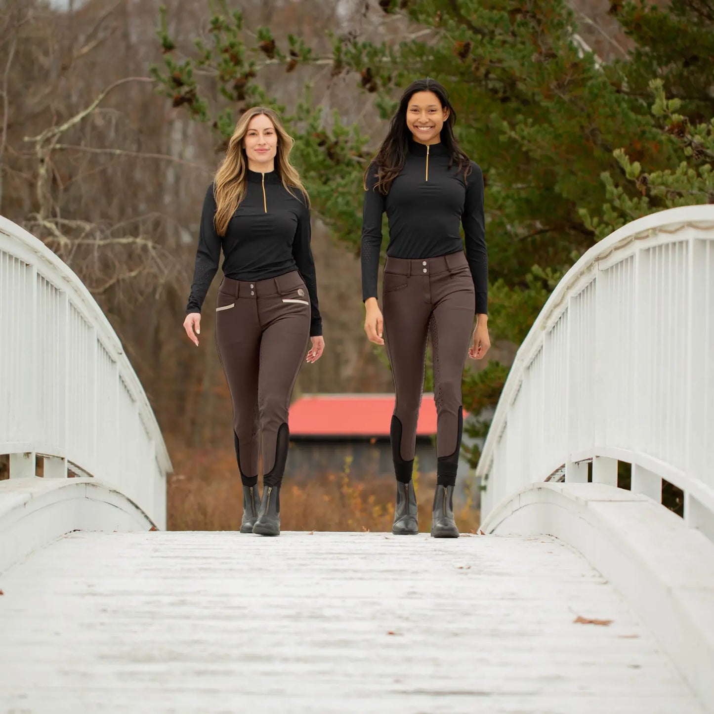 Pantalones de Equitación Victoria de Silicona Equinavia para Mujer 