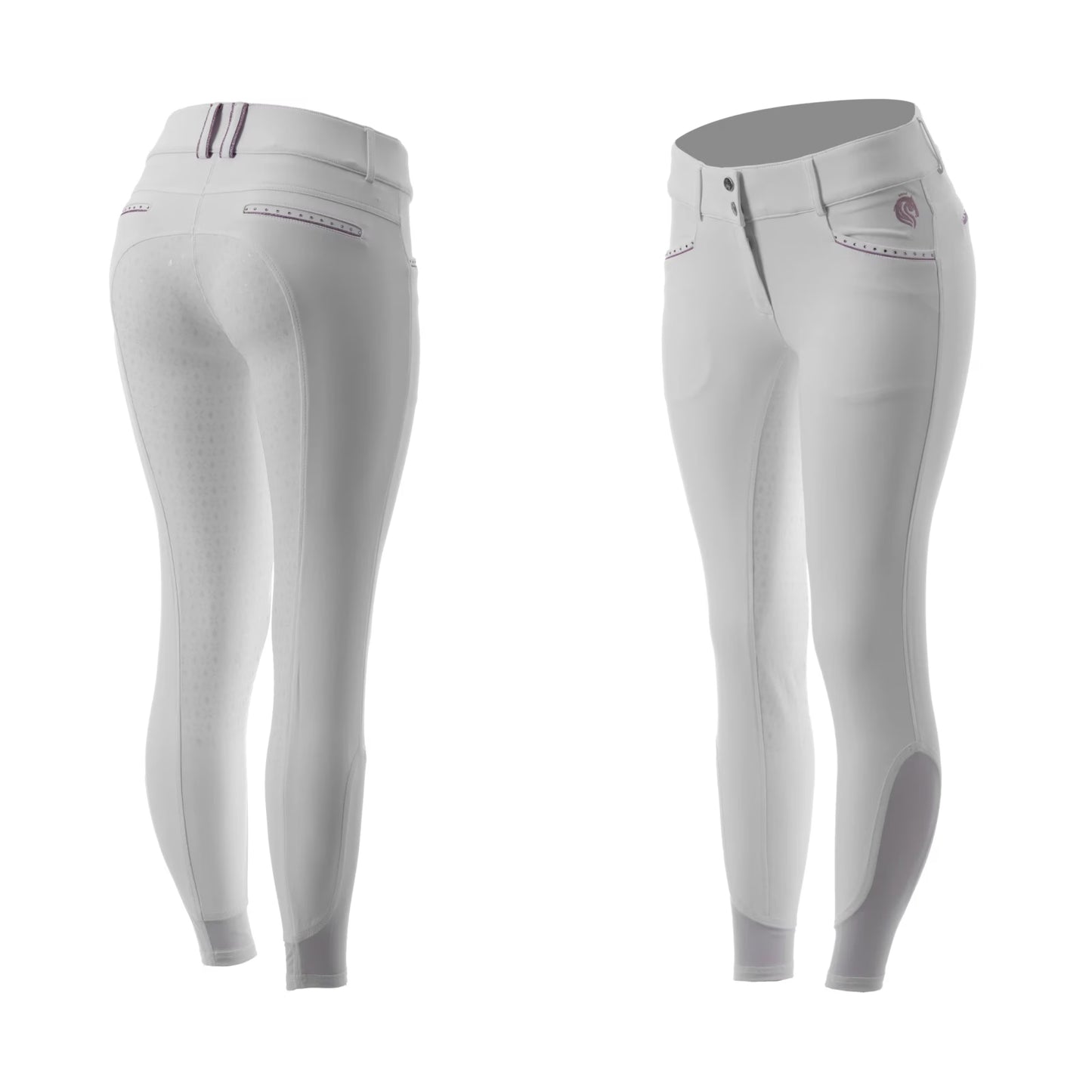 Pantalones de Equitación Victoria de Silicona Equinavia para Mujer 