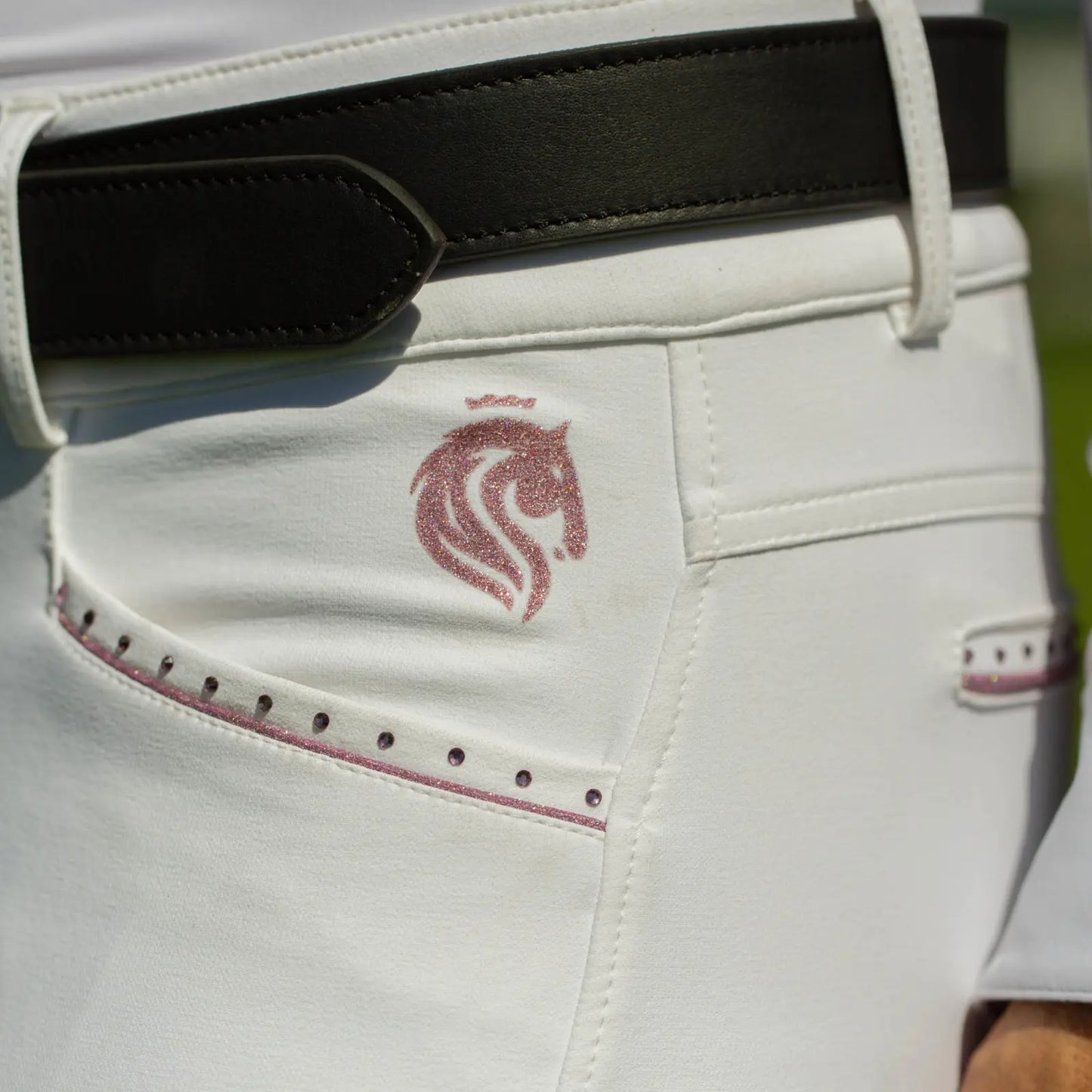 Pantalones de Equitación Victoria de Silicona Equinavia para Mujer 
