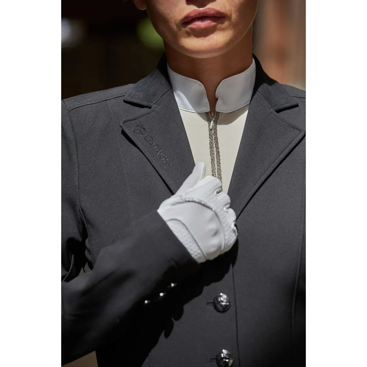 Catago Nice Short Sleeve Blouse | Equestrian Riding Top