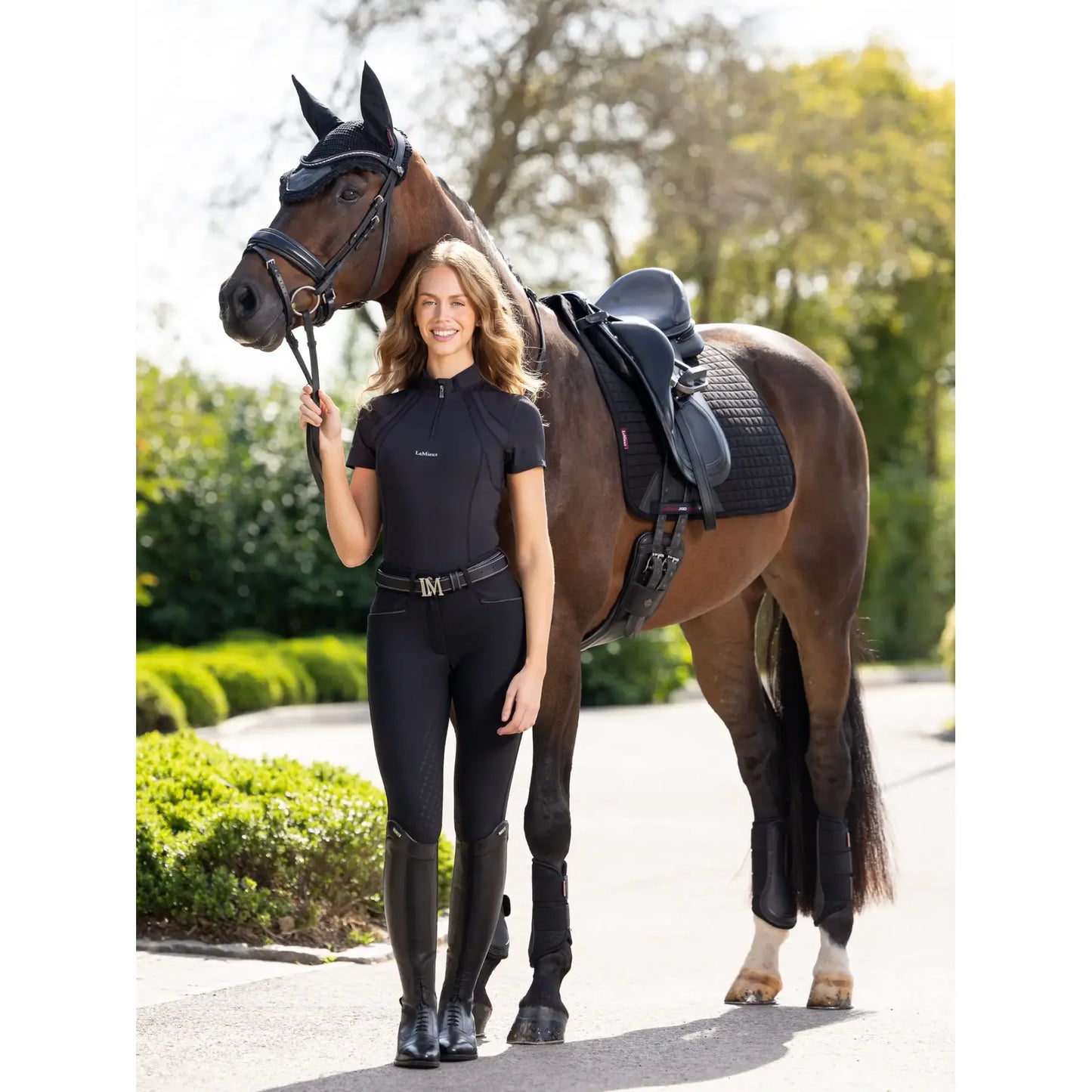 Kerrits Charisma Camisa de Equitación Sin Mangas Coolcore® – Colores Sólidos, Fresca y Deportiva