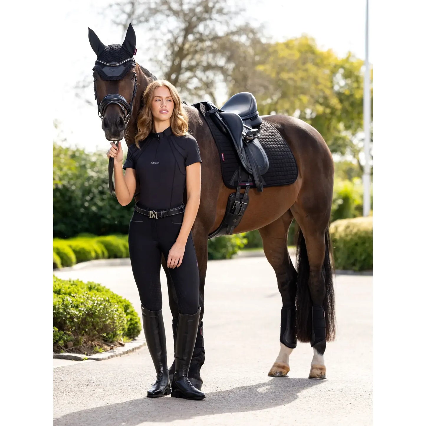 Kerrits Charisma Camisa de Equitación Sin Mangas Coolcore® – Colores Sólidos, Fresca y Deportiva