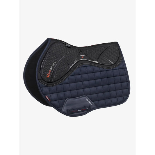 LeMieux X-Grip Silicone Eurojump Square Saddle Pad – Navy