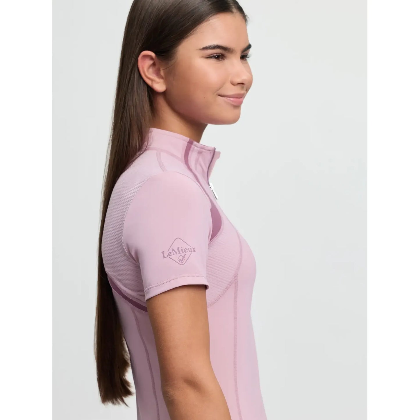Capa Base Aubrion Eltan – Camiseta de Rendimiento Ligera para Jóvenes Jinetes