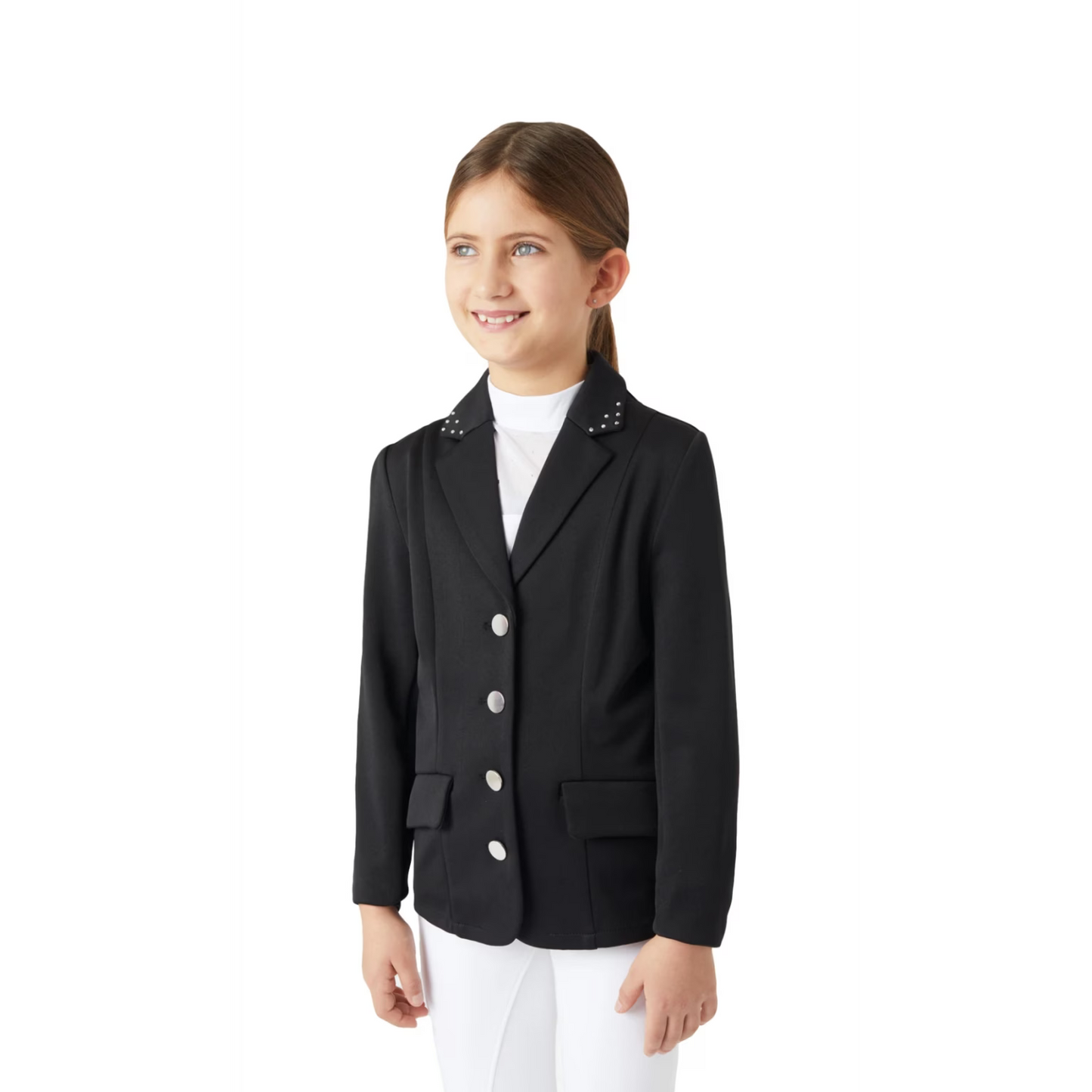 Horze Queeny Kids Show Coat | Classic Youth Equestrian Competition Jacket