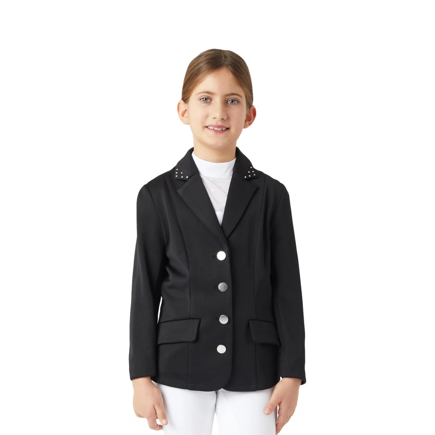 Horze Queeny Kids Show Coat | Classic Youth Equestrian Competition Jacket
