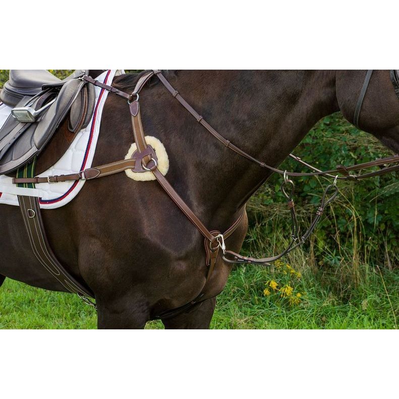 Henri de Rivel Pro 5 Point Elastic Breastplate