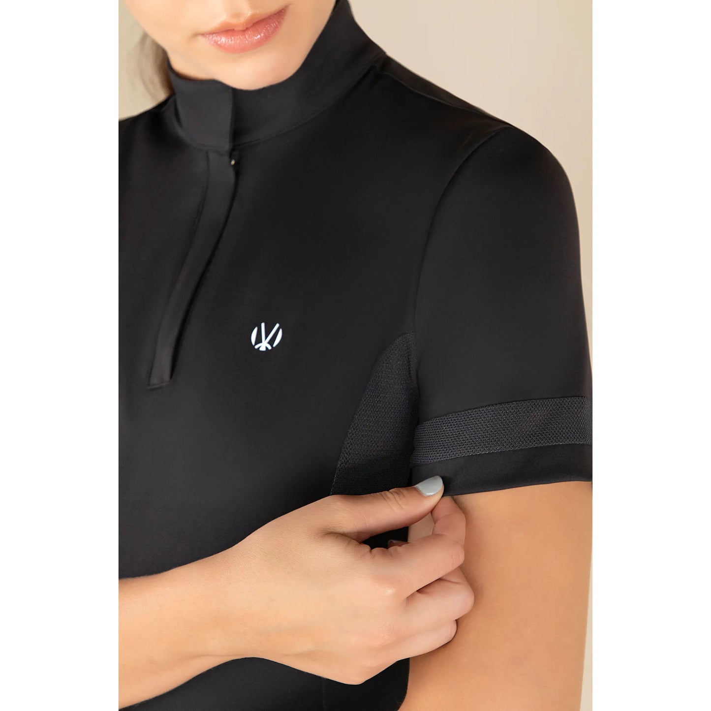 Camisa Solar de Manga Larga con Cierre ¼ para Mujer – Ovation, Rendimiento UPF 50+
