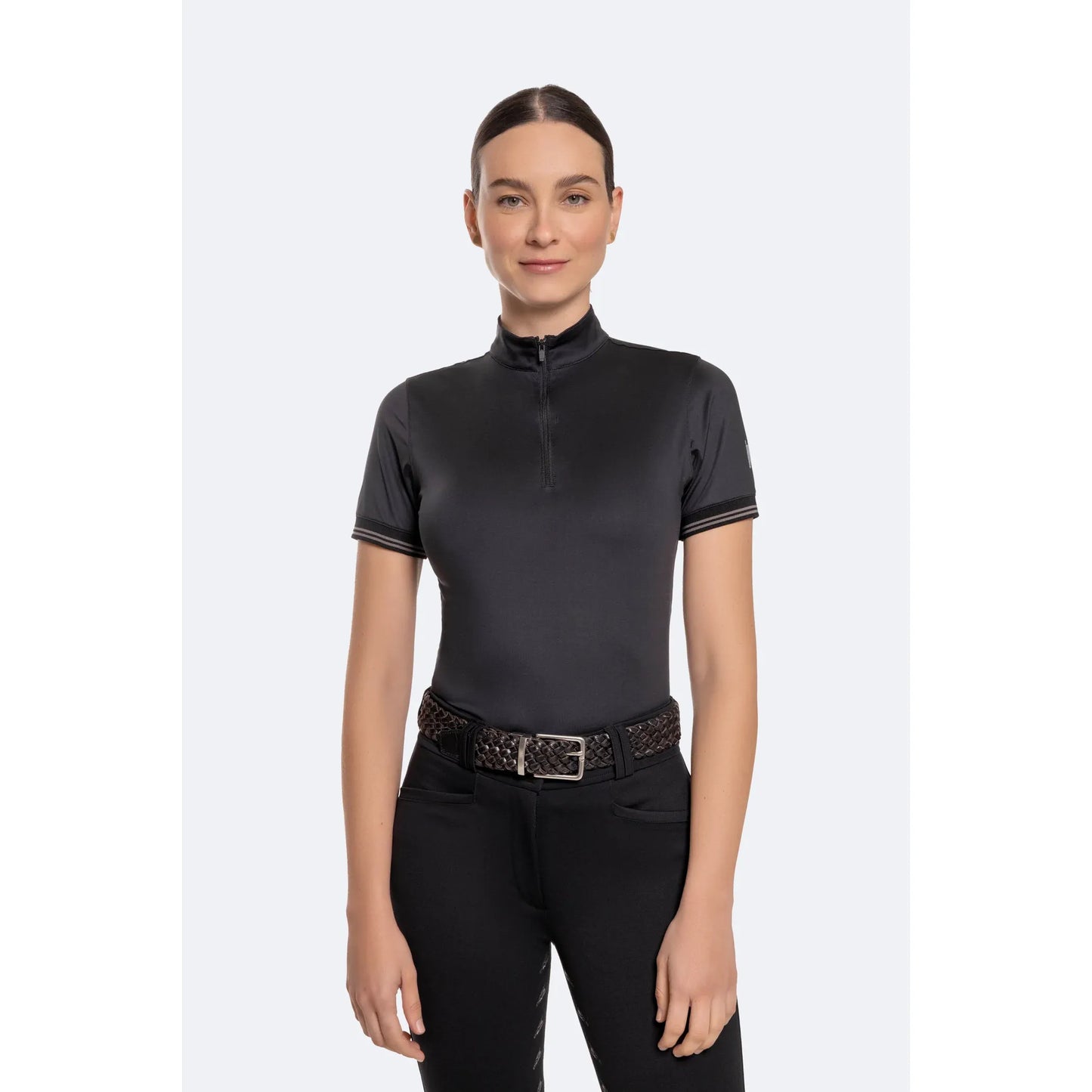 Camisa Solar de Manga Larga con Cierre ¼ para Mujer – Ovation, Rendimiento UPF 50+