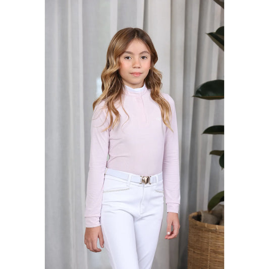 Murá Lise Kids Long Sleeve Equestrian Show Shirt