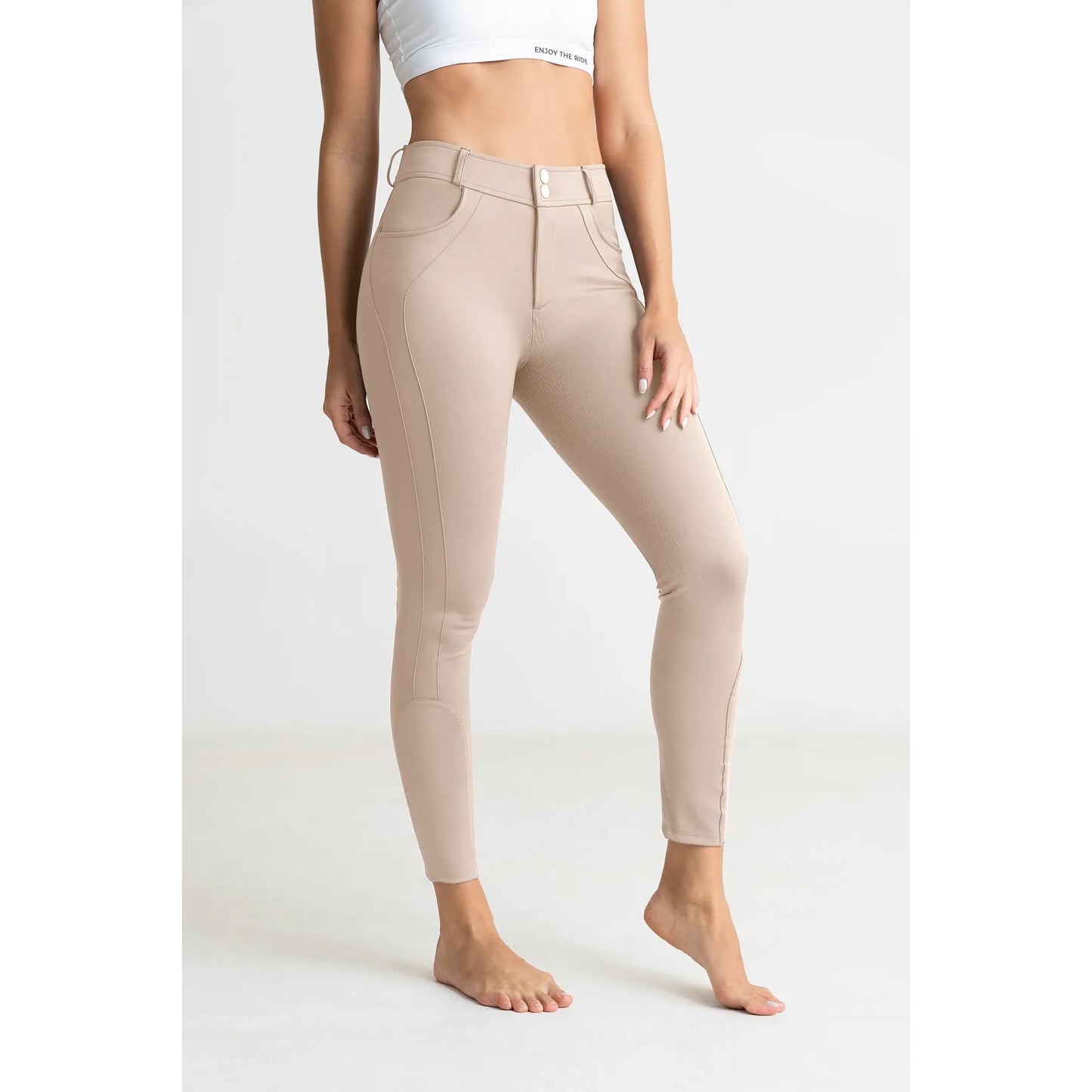 Pantalones de Equitación Victoria de Silicona Equinavia para Mujer 